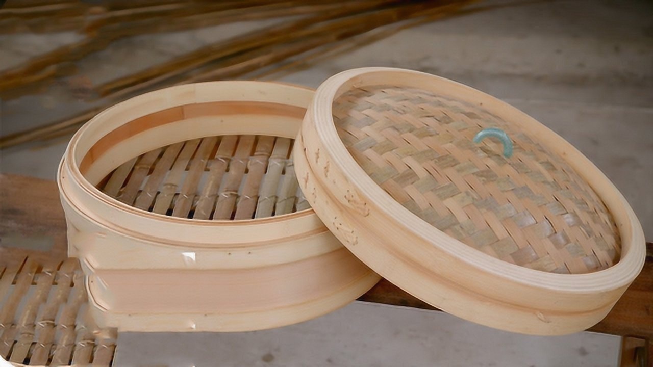 实拍记录手工蒸笼的过程蒸笼原来是这样制作的手艺太棒了