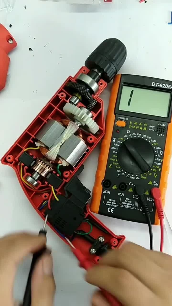 手电钻坏了怎么维修检查