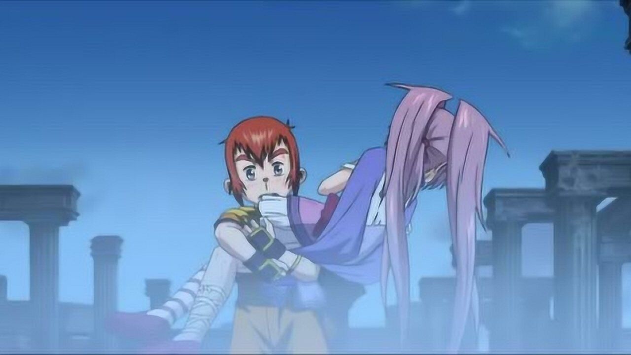 魁拔2:蛮吉这小个子!抱起镜心就逃跑,力气真是不小啊!