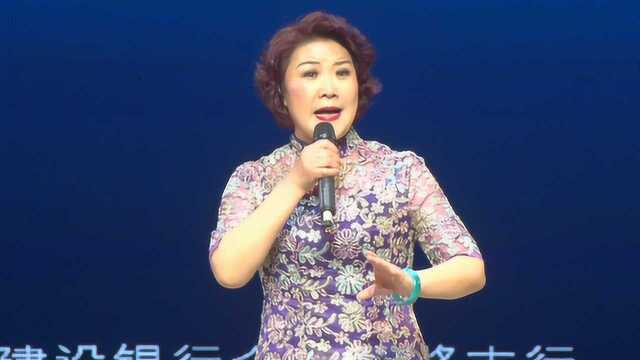 豫剧大师唐喜成女弟子李素芹演唱唐派唱段:下位去劝一劝詹妃娘娘