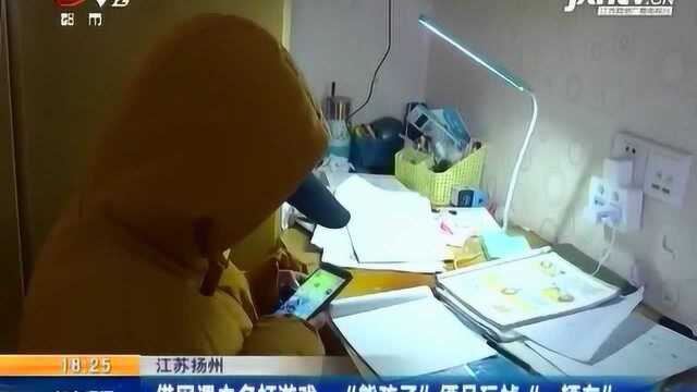 江苏扬州:借网课之名打游戏 “熊孩子”俩月玩掉“一辆车”