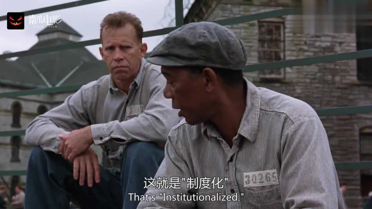 肖申克的救赎：老布待了五十年，被监狱体制化，离开监狱无从适应_腾讯视频