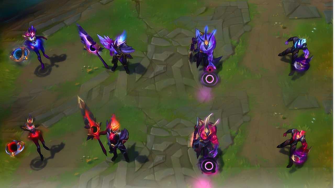 4款老暗星皮肤出炫彩,获取方式未知