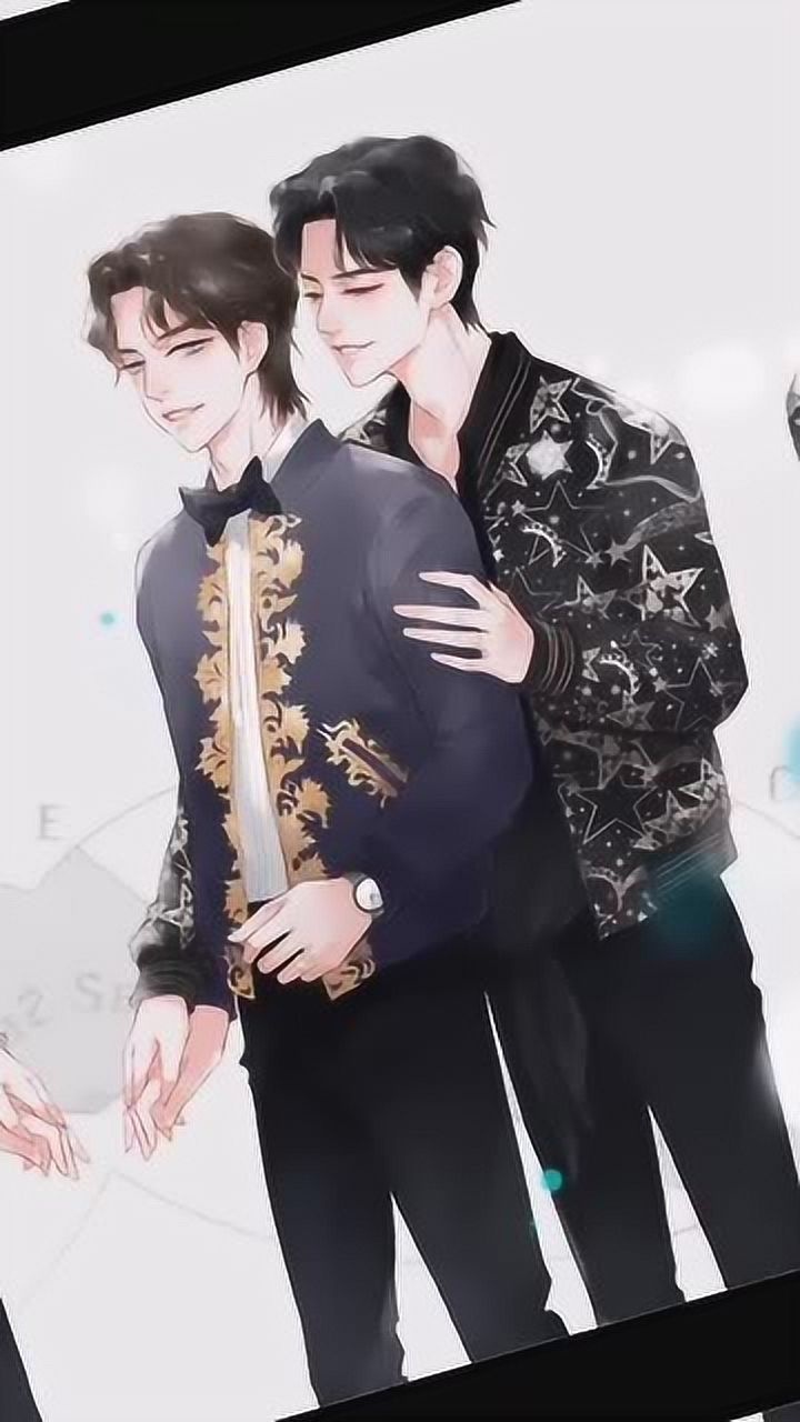 肖战王一博漫画干不过真人系列,有些漫画画着画着就成真了.