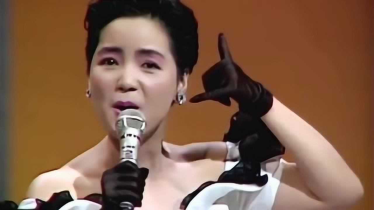 邓丽君最珍贵的影像资料与加山雄三合唱的这首英文歌太动听了