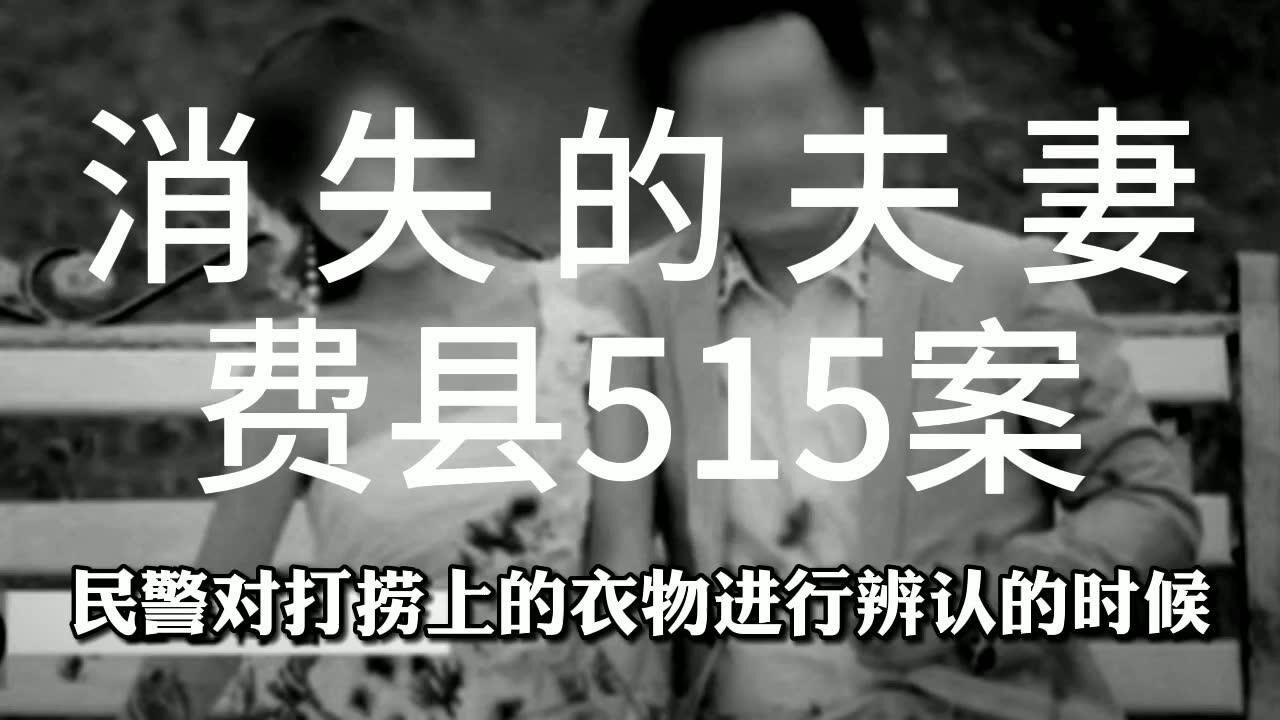 消失的夫妻1山东临沂费县515特大入室抢劫强奸杀人案