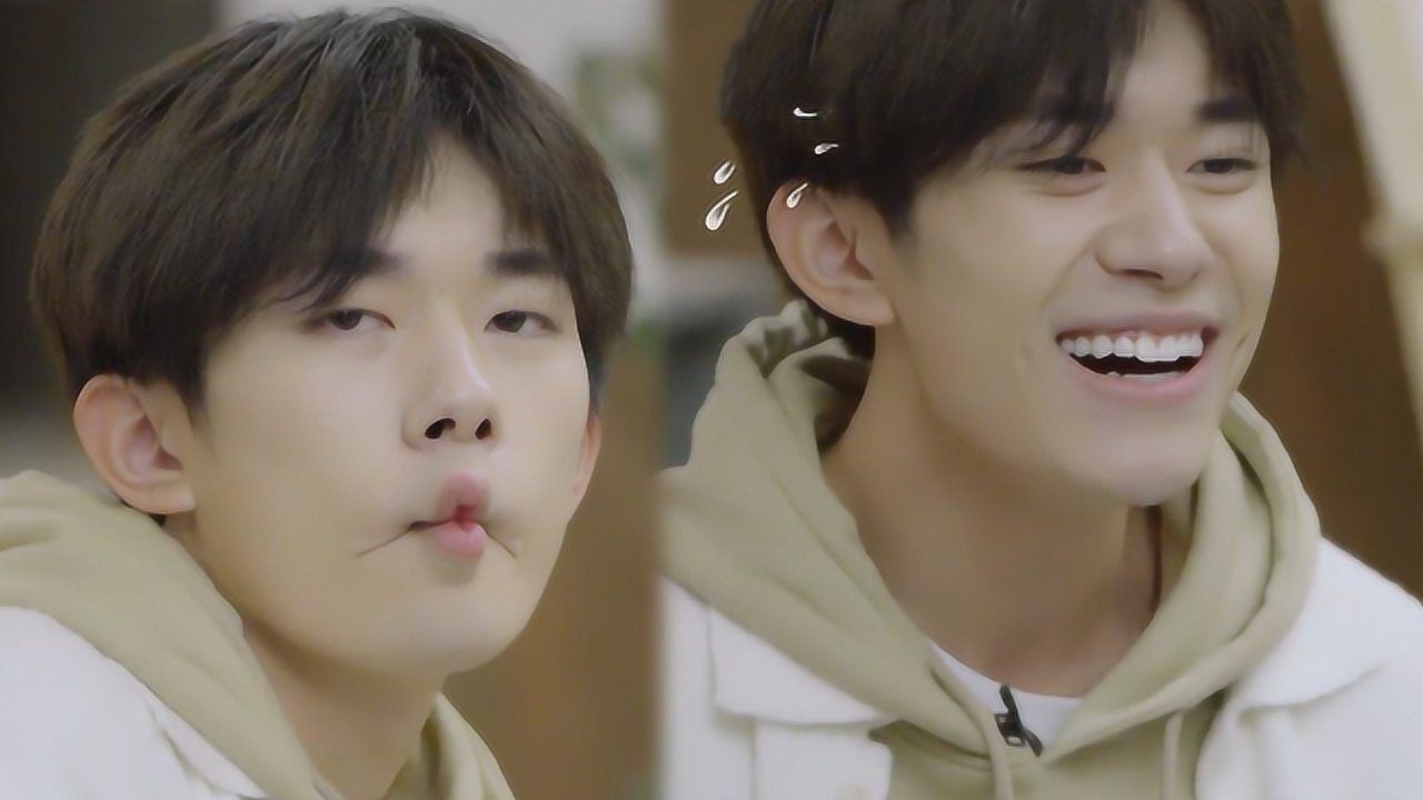 易烊千玺做嘟嘴鬼脸逗乐众人,高冷男孩一旦卖萌杀伤力巨大