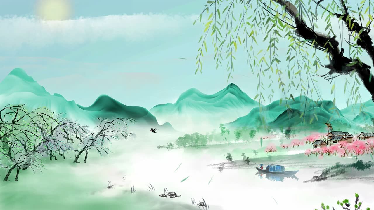 赏古诗《绝句》