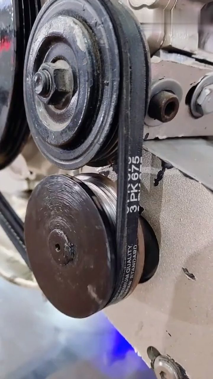 让你见识一下什么叫皮带打滑