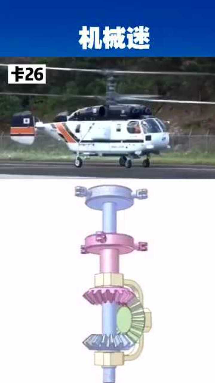 共轴双桨直升机的原理可实现无尾翼飞行