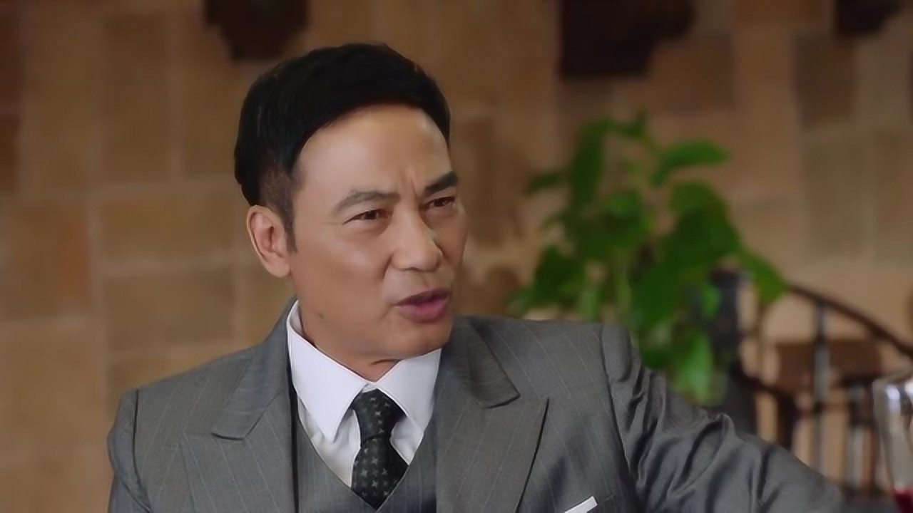 魔都风云任达华说让我当汉奸是不可能的就是这么霸道