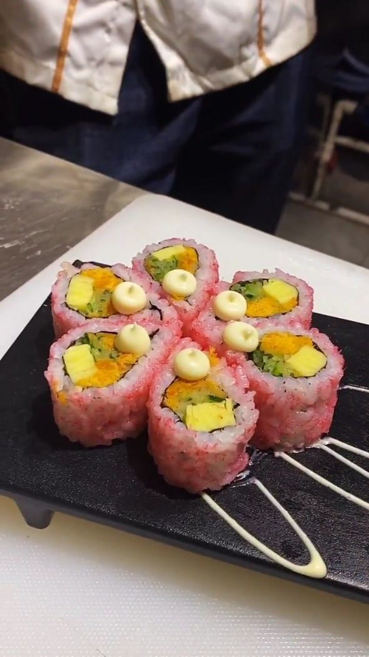 樱花寿司卷,想学吗