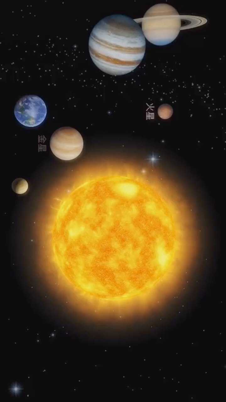 土星月亮金星木星上演四星连珠的天文现象肉眼可见