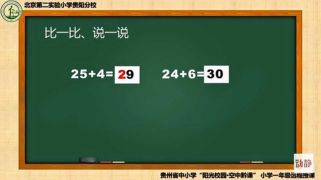 0415-002-一年级数学-《口算两位数加一位数》（进位）_腾讯视频