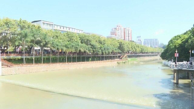 龙岩中心城区龙津河中街小学段滨水景观工程建成对市民开放