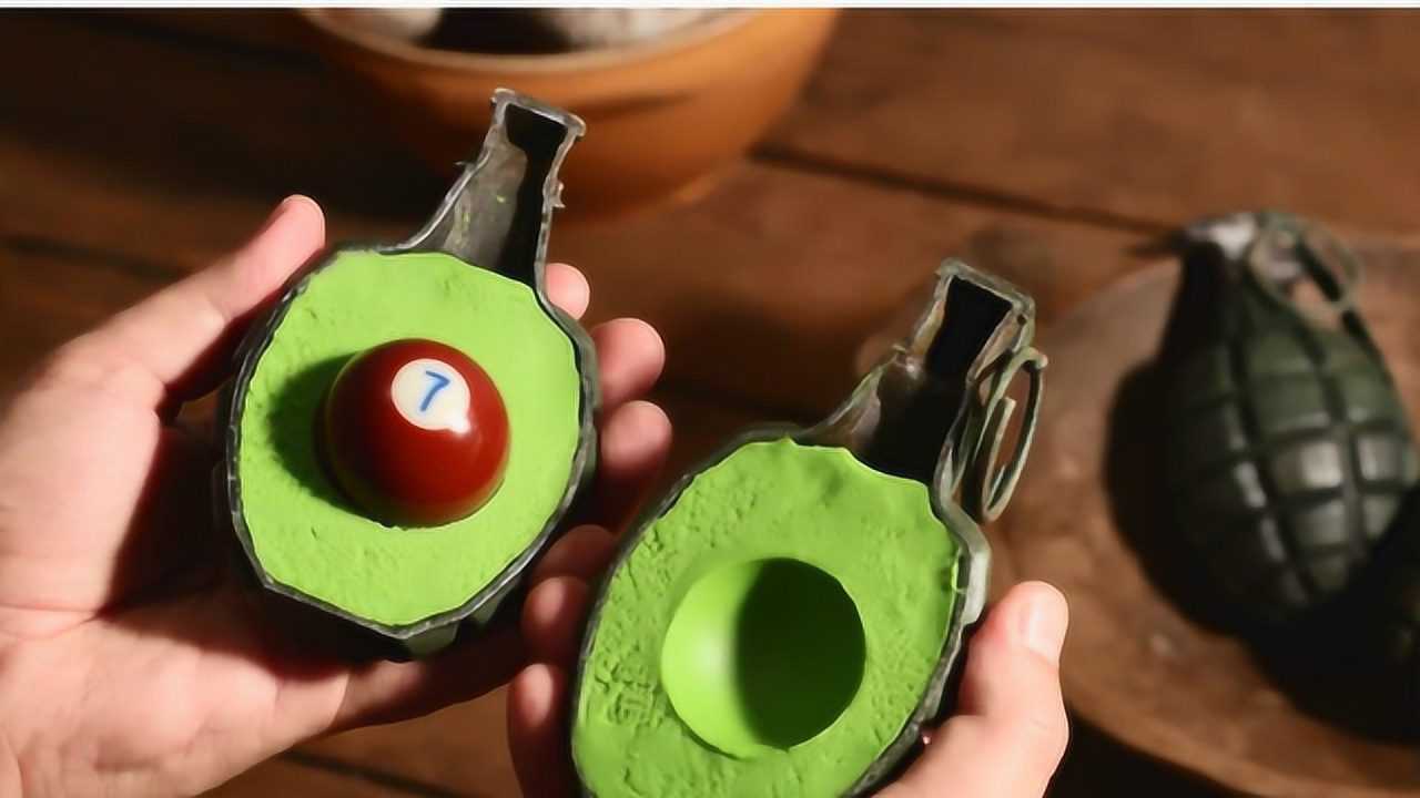 手雷弹做出来的沙拉,你敢吃吗?定格动画《新鲜鳄梨酱》