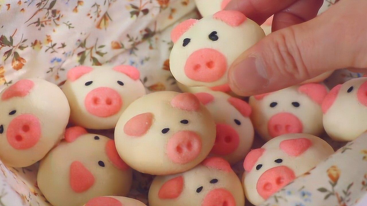 教你在家做好吃可爱的小猪甜品,简单有趣零失败,小孩子的最爱!