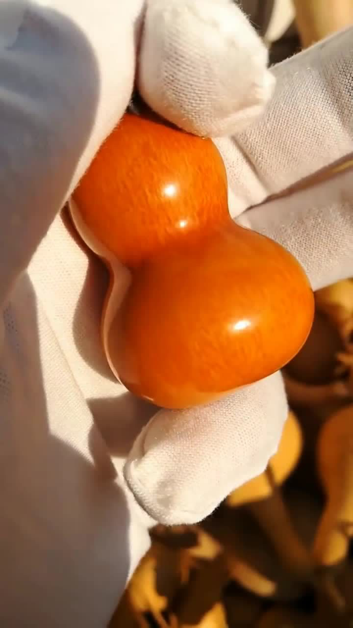 一把老葫芦请君共赏血丝纹加深度包浆就是不一样的美感