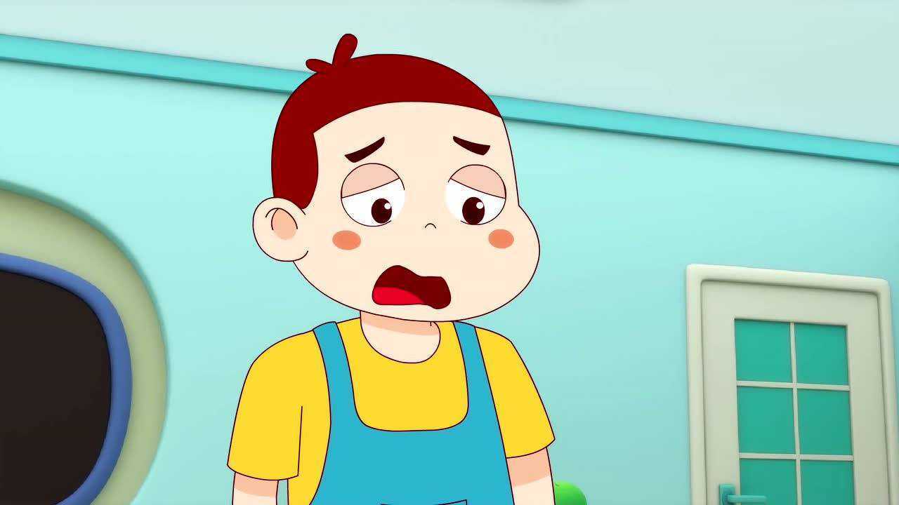 阿u的烦恼:阿u需要干很多的家务活,照顾别人