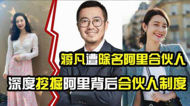 阿里合伙人蒋凡除名,婚外情后果有多严重,合伙人究竟是何制度?