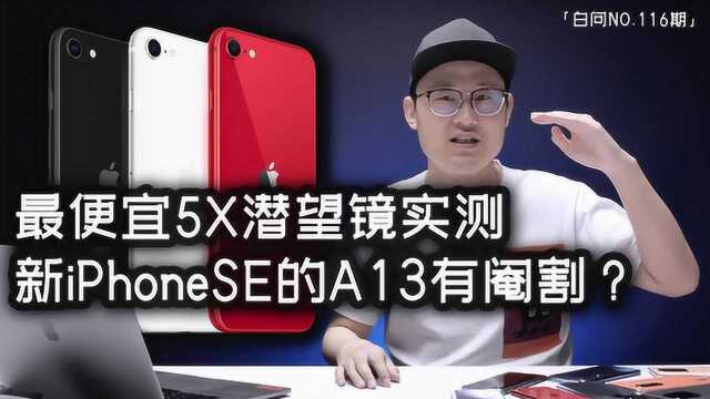 iPhoneSE的A13有阉割?最便宜50X潜望镜实测