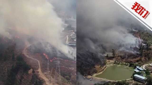 热点丨四川攀枝花一景区发生山火浓烟滚滚:靠近火车站 消防部门正在扑救