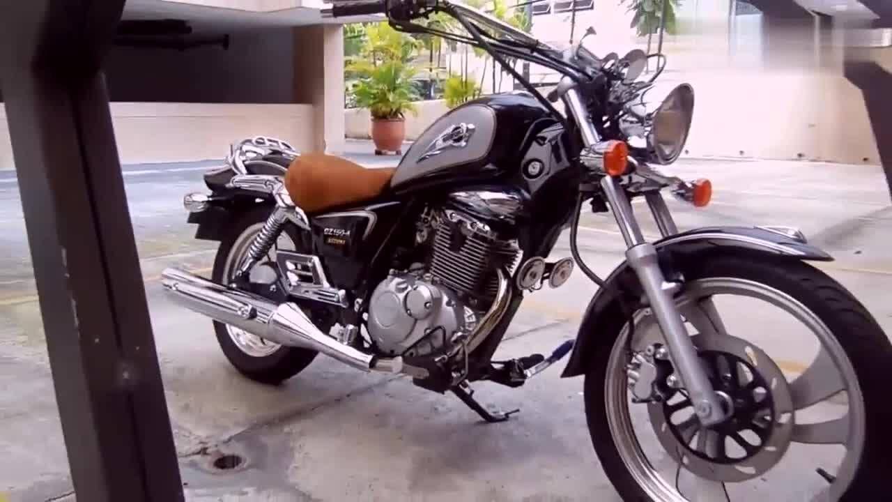 豪爵铃木gz150还可以这样改哈雷范儿十足感觉如何