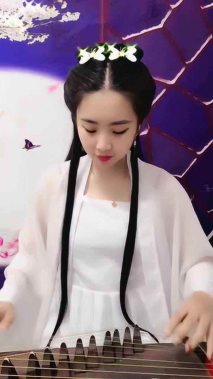 古筝版万爱千恩美女弹奏得行云流水网友向往的生活