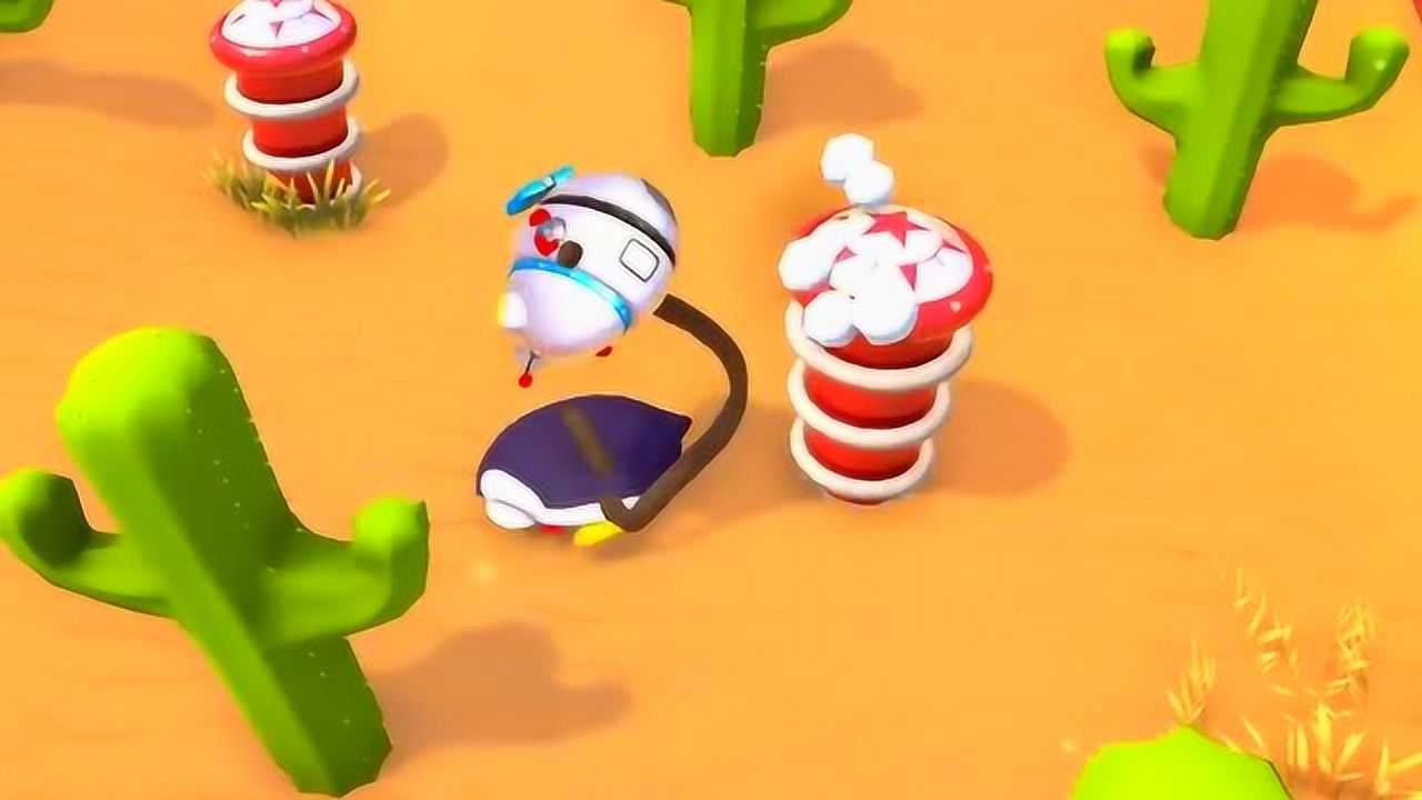 小熙解说:企鹅和机器人成为共生体!这种走位太魔性了!_腾讯视频