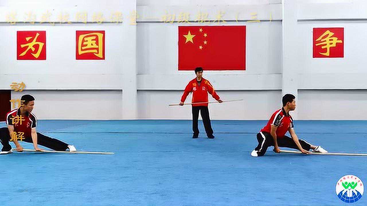 教练详解初级棍术动作要领,认真学你也能成为高手!_高清1080P在线观看平台_腾讯视频