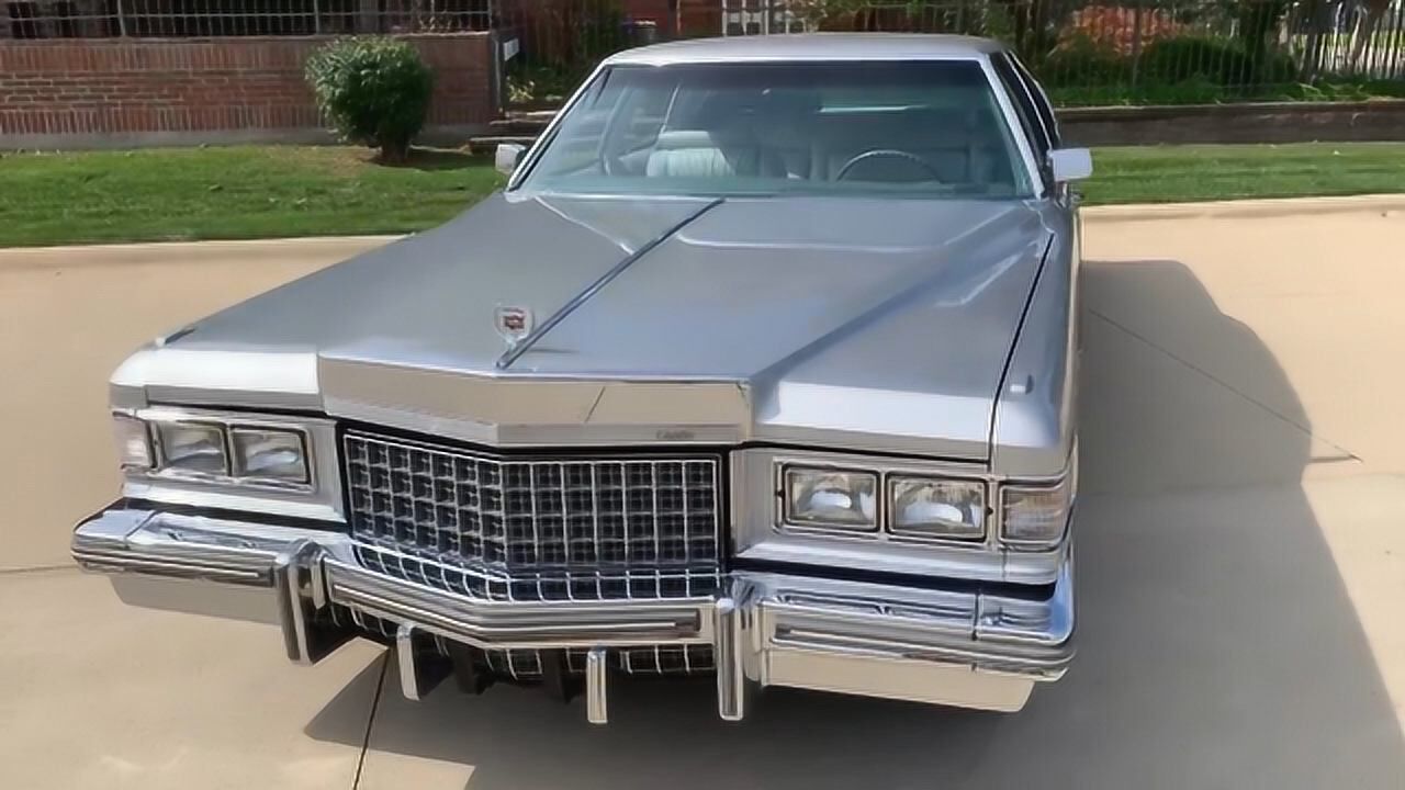 1976年凯迪拉克fleetwood brougham经典老车高清鉴赏