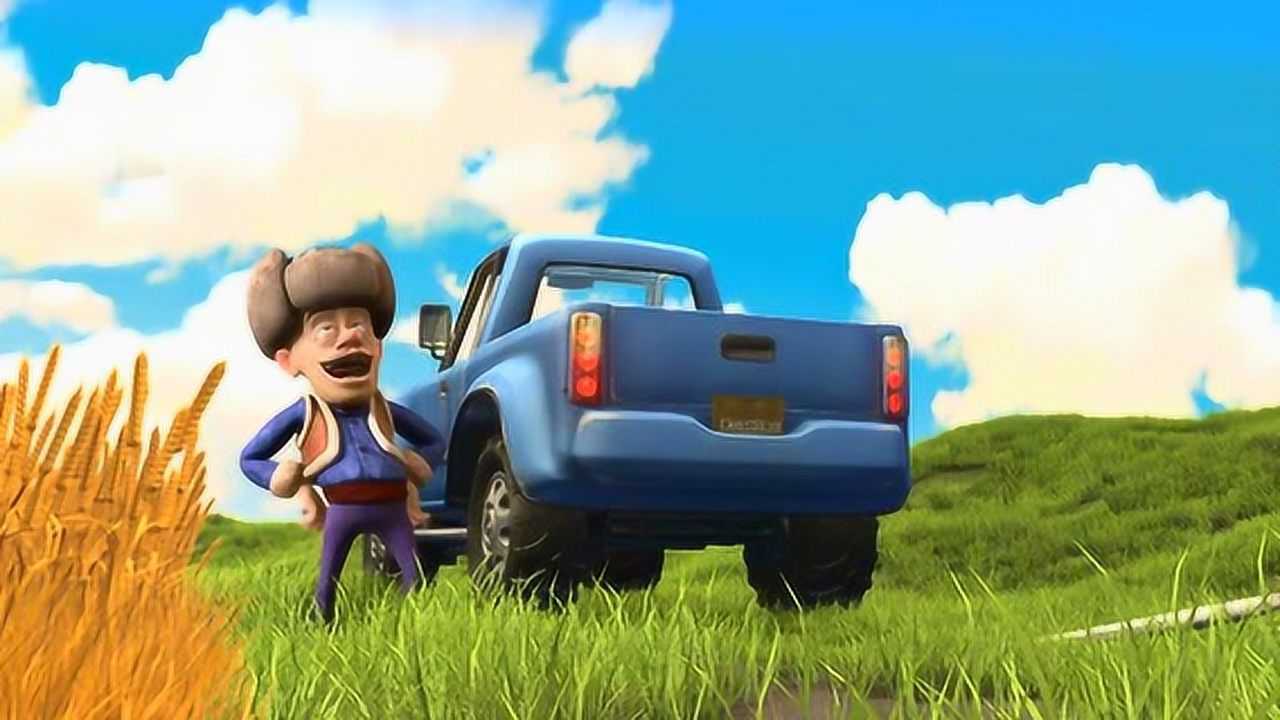 熊出没之夺宝熊兵:小孩把光头强的车子弄得乱七八糟,还被发现!