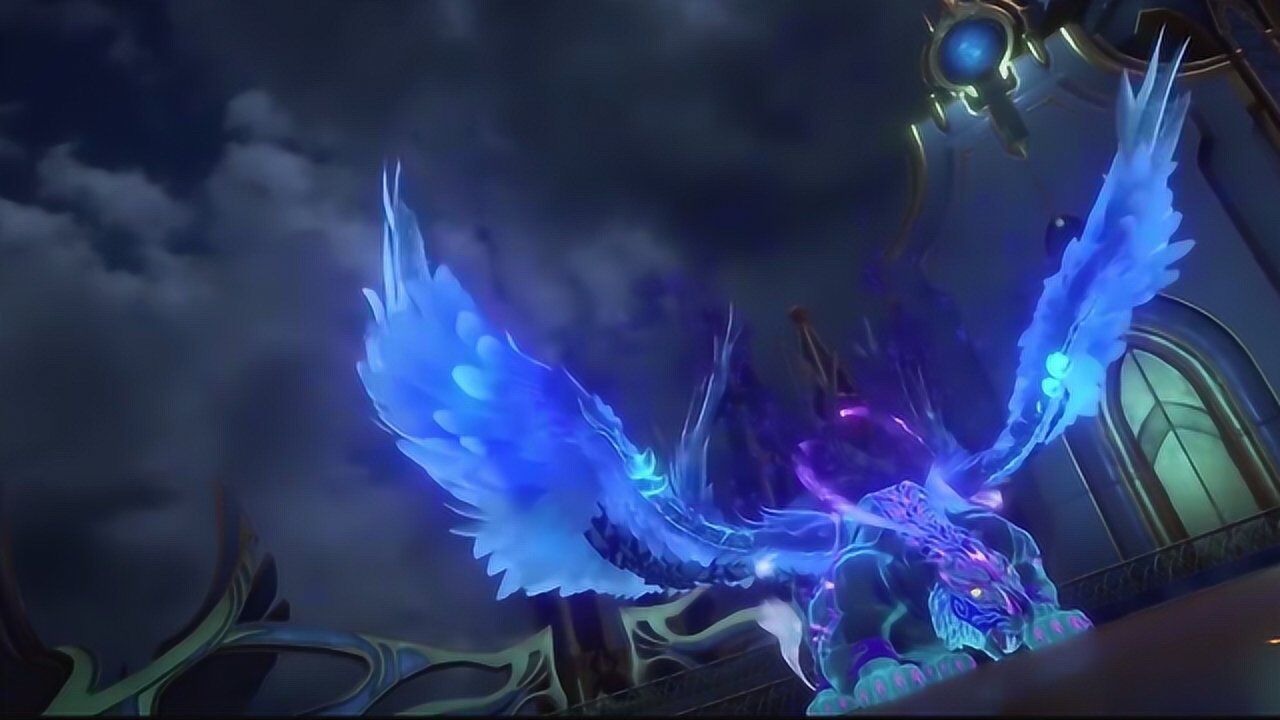 斗罗大陆幽冥白虎背生双翼沐白竹清选择原谅