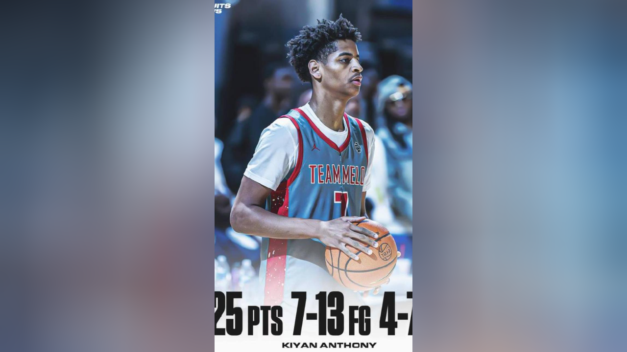 "小甜瓜"基扬-安东尼eybl比赛砍下25分