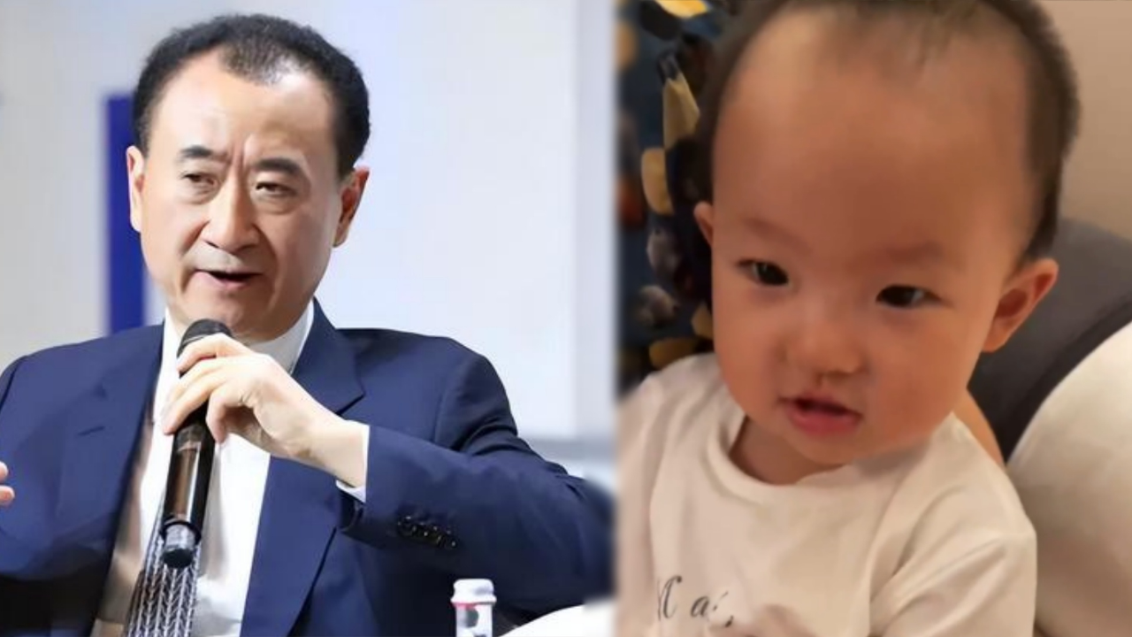 闪闪11万广告费被举报后,黄一鸣再晒娃被辣评:与年轻王健林毫无差别