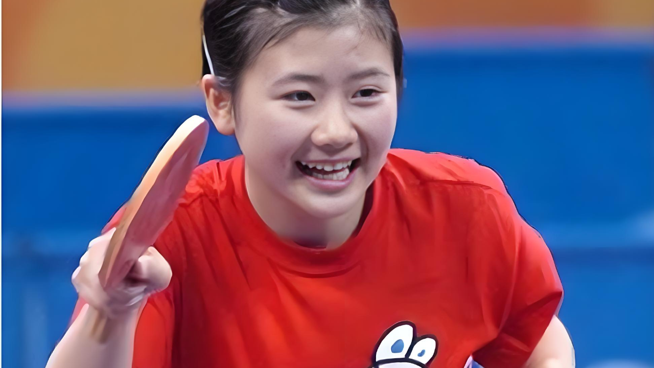 名场面|福原爱小时候有多可爱?采访称:目标是少吃零食!