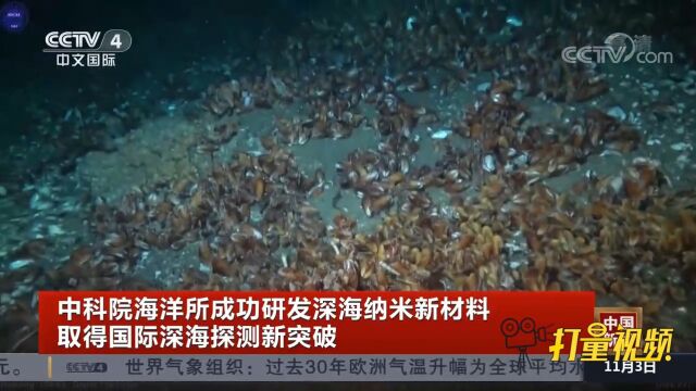 中科院海洋所成功研发深海纳米新材料,取得国际深海探测新突破