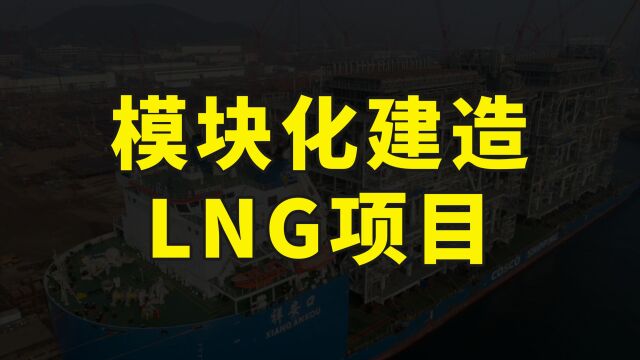 LNG项目核心模块全部成功交付,中国高端能源装备建造水平世界领先