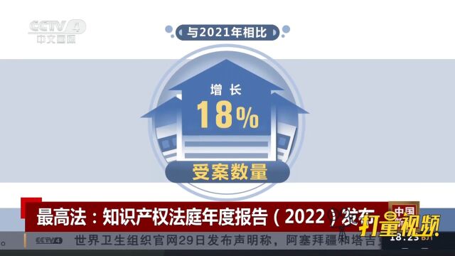 最高人民法院发布知识产权法庭年度报告(2022)