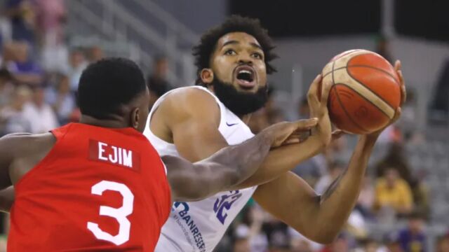 热身赛多米尼加男篮险胜加拿大唐斯20分6板7失误周志豪65