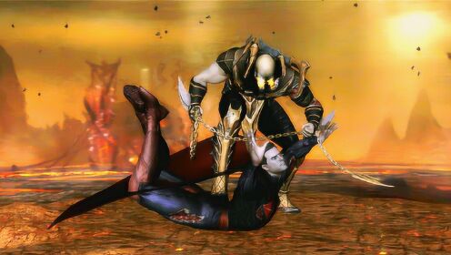 真人快打蝎子入侵DC宇宙，一刀刺穿超人，并且把超人残忍处决