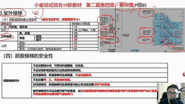 建立场景感学消防工程师效率提高3倍,看室外楼梯用这方法秒记忆,超快