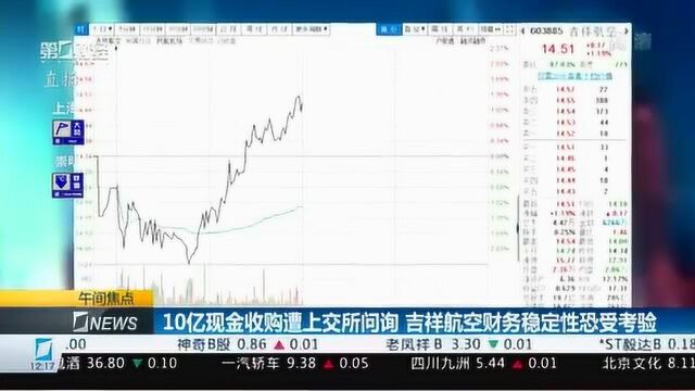 10亿现金收购遭上交所问询,吉祥航空:正在积极准备回复相关问询