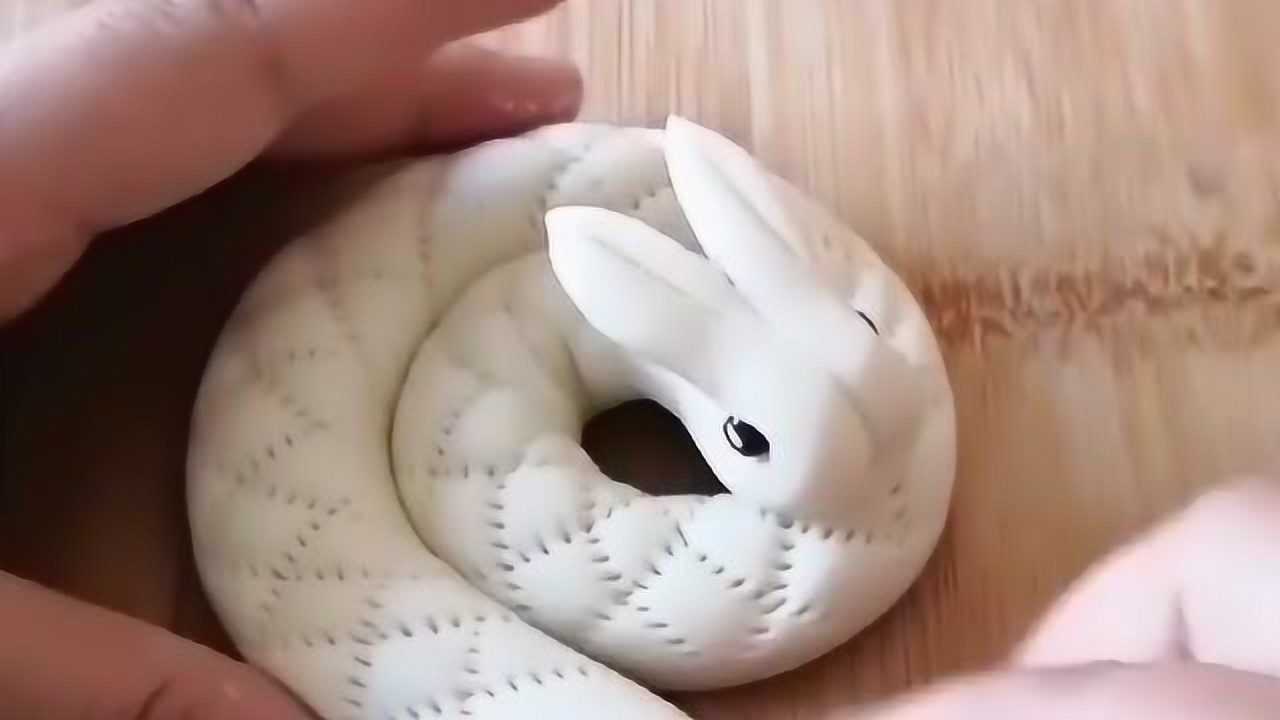 蛇盘兔馍馍原来是这样做的超级简单学会了宝宝爱吃饭