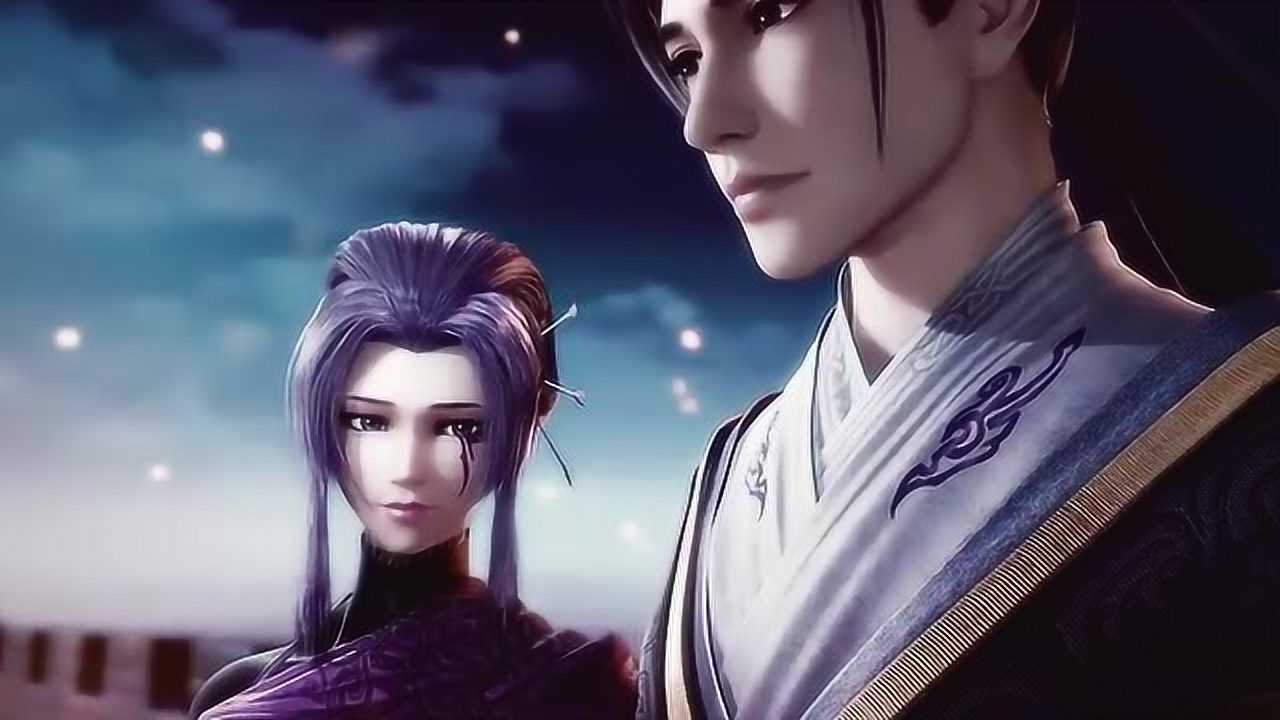 天行九歌经典的燃向动漫amv带你感受韩非紫女的超甜盛宴