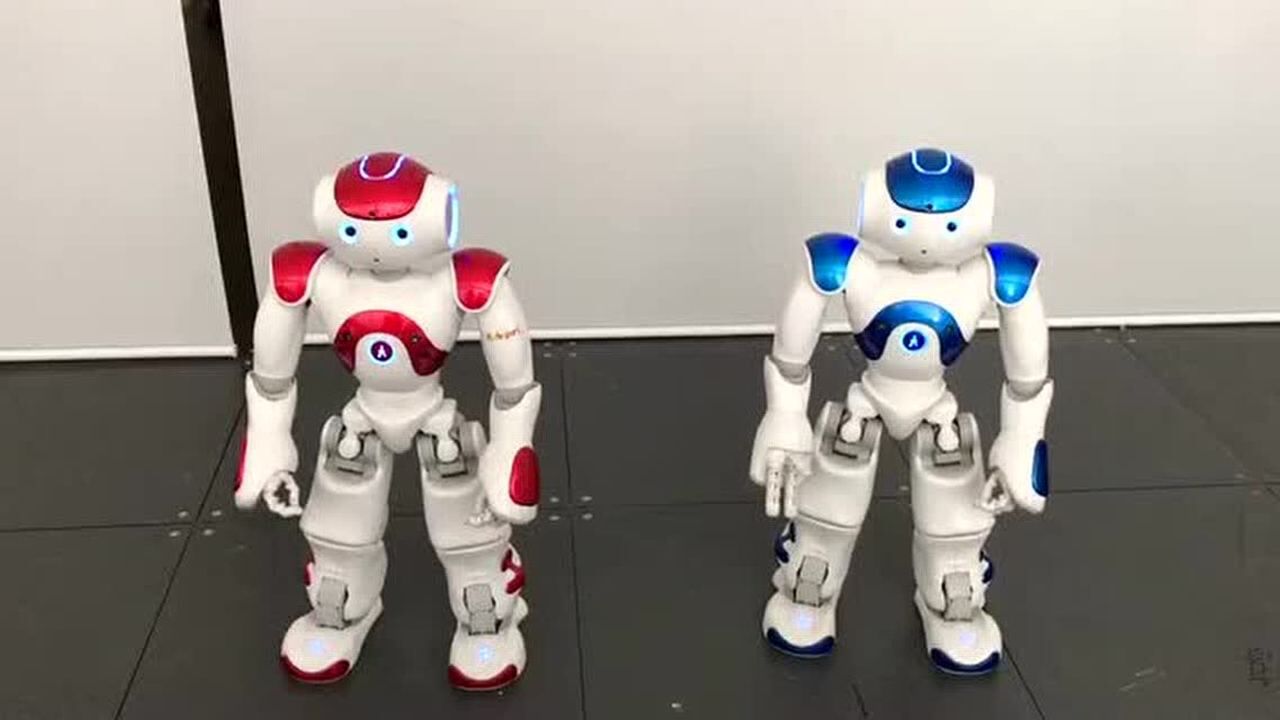 機器人公園—robopark:nao機器人集體舞蹈