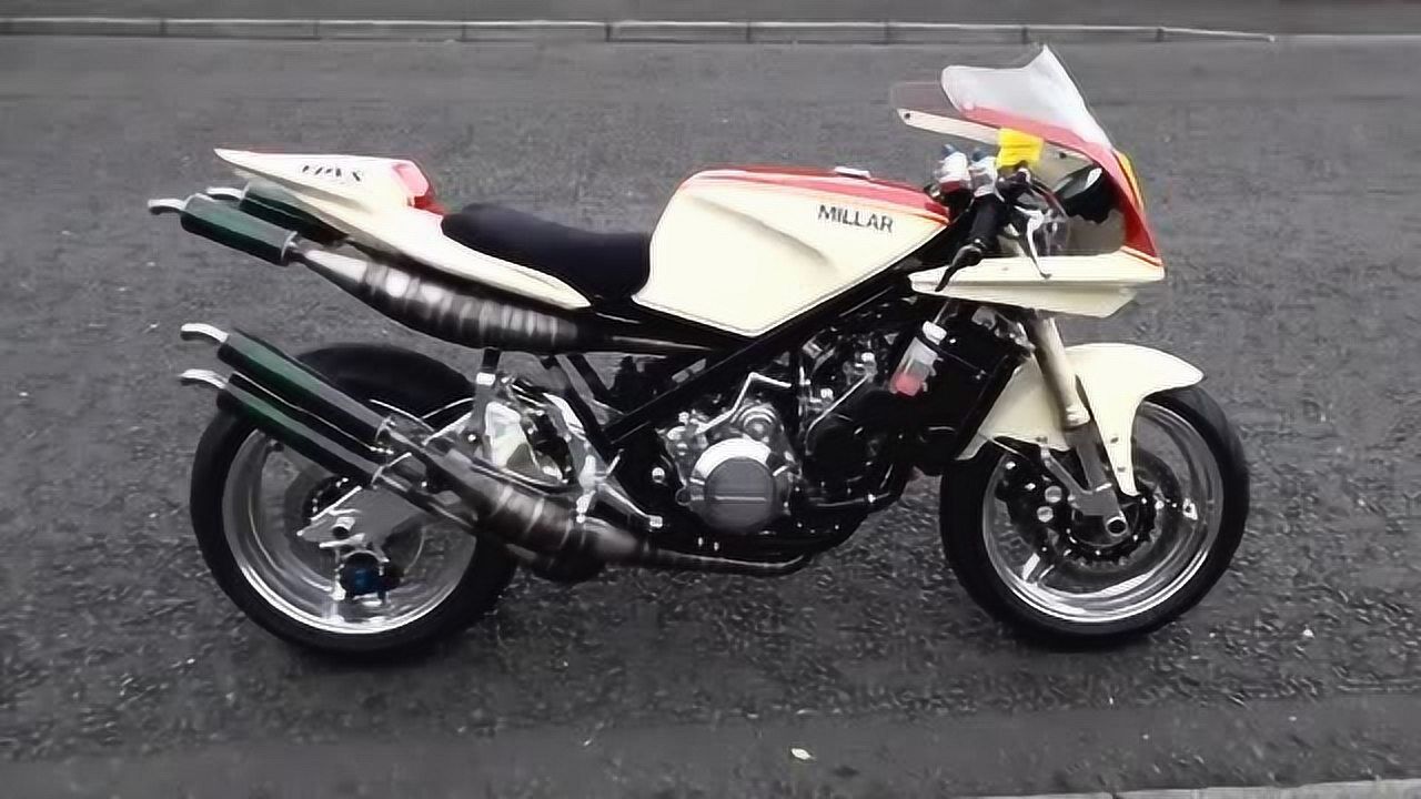 2冲程v4气缸神车雅马哈rd500rz500