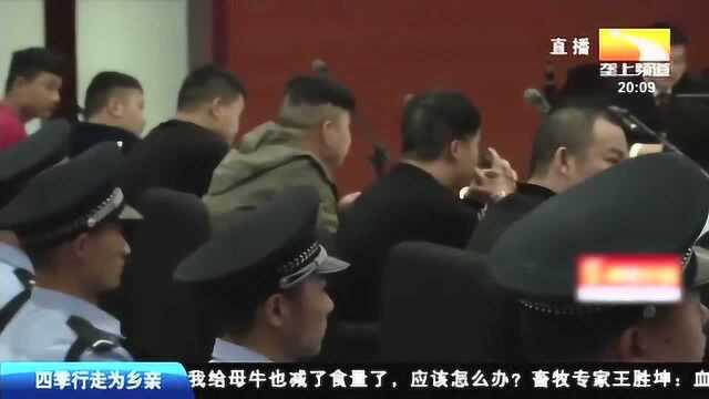 高压震慑,黄梅46名涉黑涉恶人员主动投案