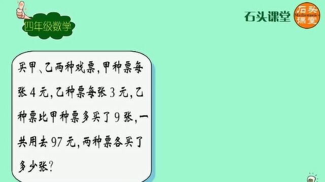 小学四年级应用题:期末考试重点题型,老师在班里不只一次的讲!