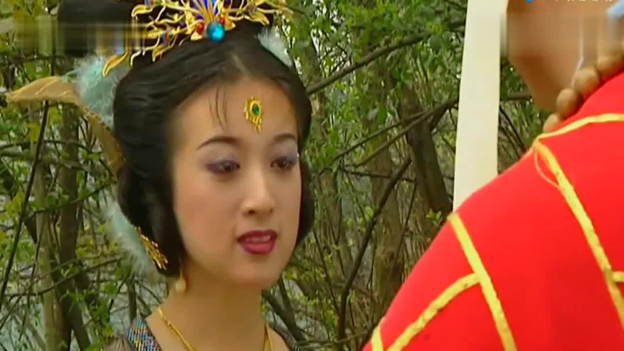 西游记续集孔雀公主用风带走唐僧还说这是他们命中注定的缘分
